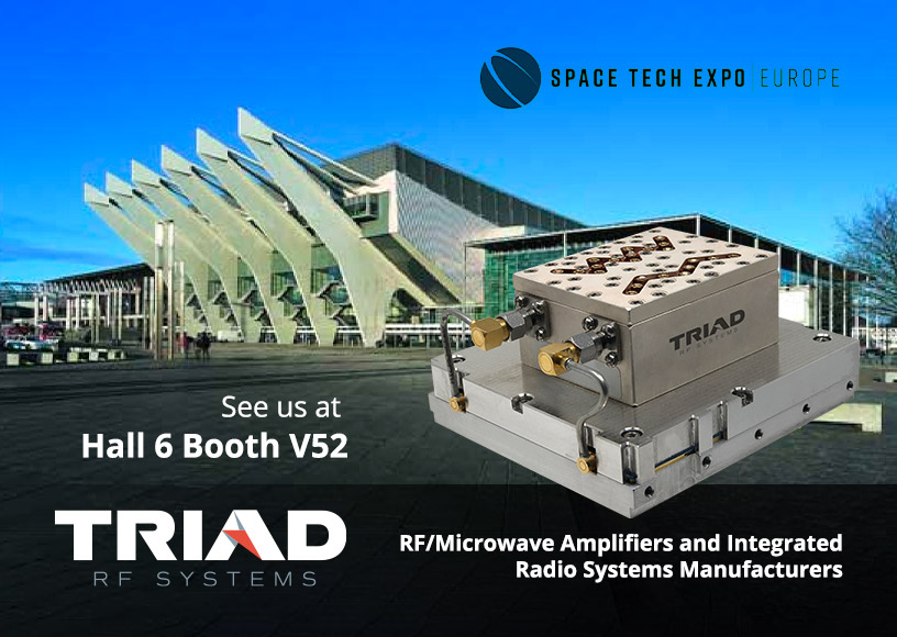Triad RF will be attending the Space Tech Expo - Europe 2022 from November 15th to the 17th in Bremen, Germany.